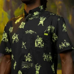 Shrek|Short Sleeves|Shrek "Ogre Fight" – KUNUFLEX Short Sleeve Shirt
