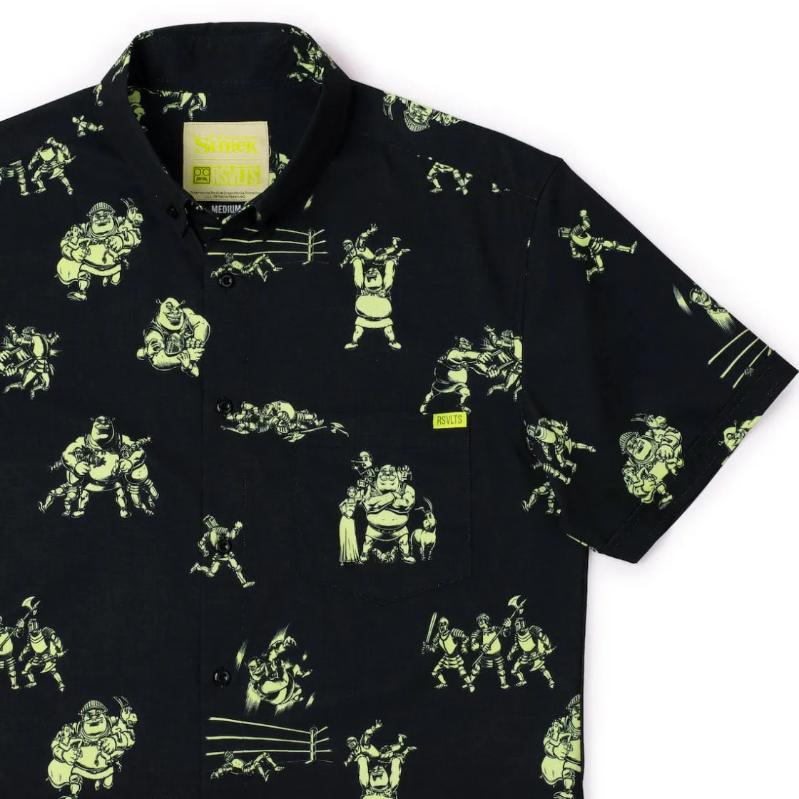 Shrek|Short Sleeves|Shrek "Ogre Fight" – KUNUFLEX Short Sleeve Shirt