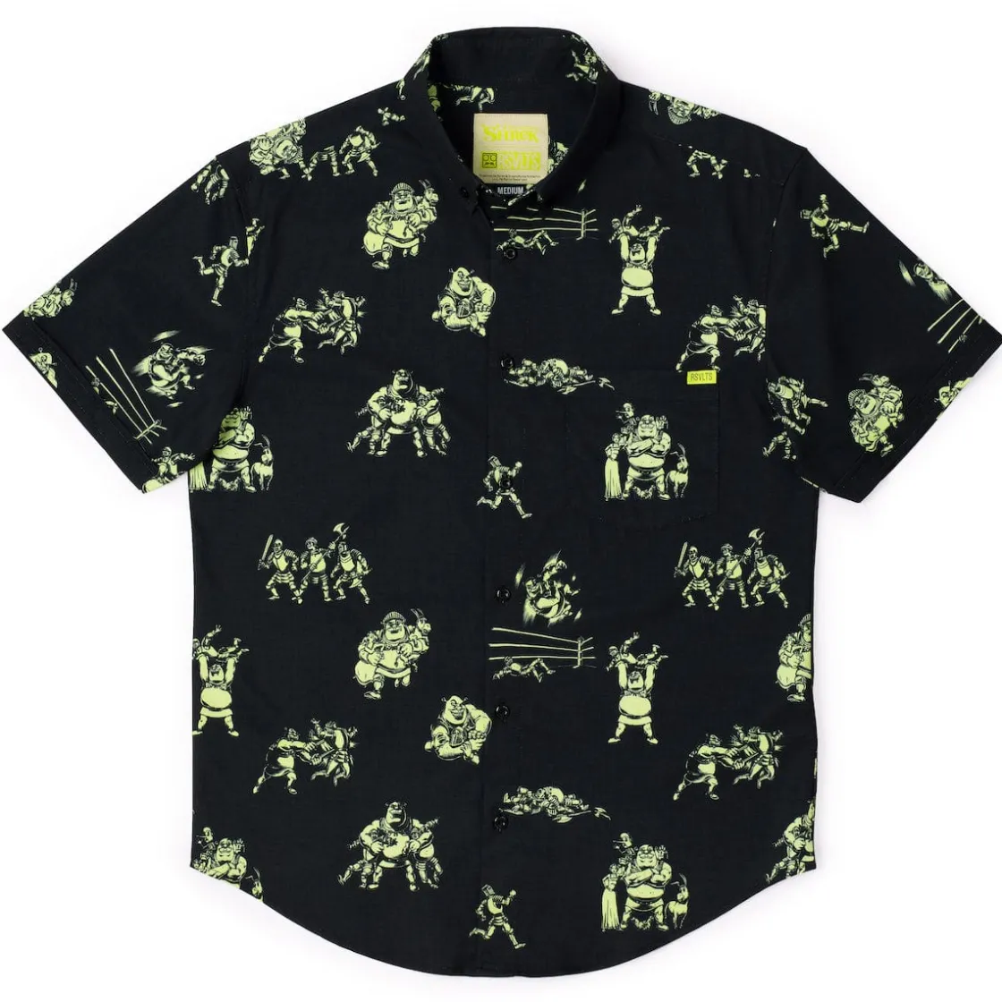 Shrek|Short Sleeves|Shrek "Ogre Fight" – KUNUFLEX Short Sleeve Shirt
