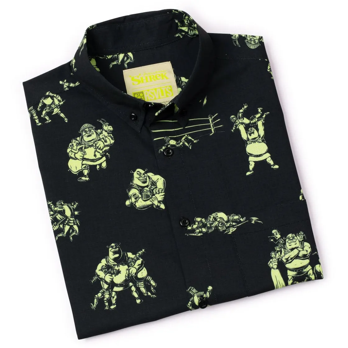 Shrek|Short Sleeves|Shrek "Ogre Fight" – KUNUFLEX Short Sleeve Shirt