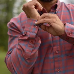 Flannels|Long Sleeves|RSVLTS SinPlaid – BorlandFlex™ Long Sleeve Flannel