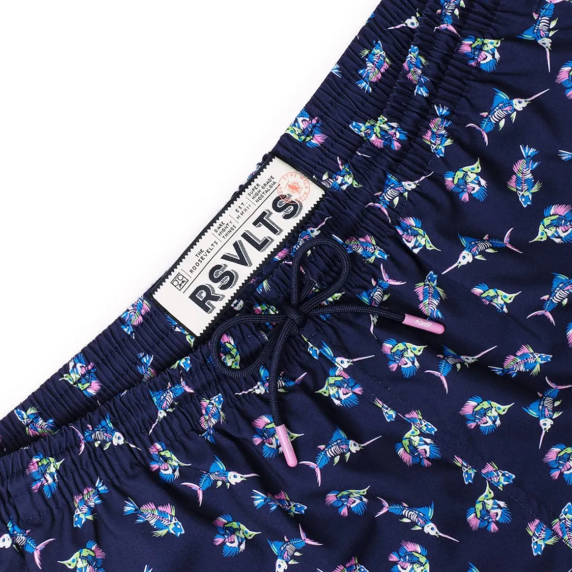 Shorts|Shorts|RSVLTS Skeletal Seas – Hybrid Shorts