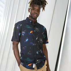 Smithsonian|Americana|Smithsonian Air and Space "The Cosmos" – KUNUFLEX Short Sleeve Shirt
