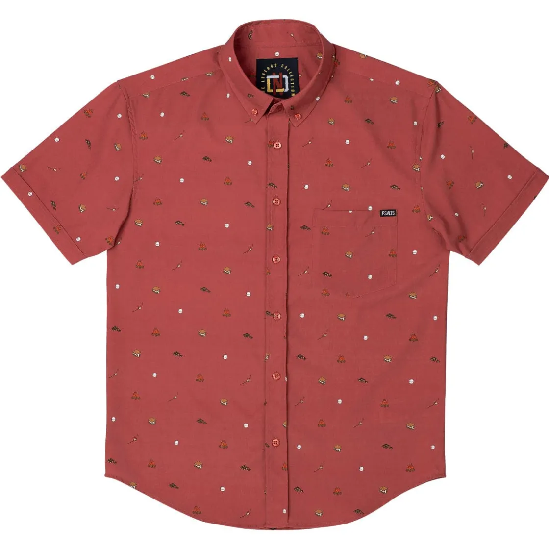 Short Sleeve Shirts|Short Sleeves|RSVLTS S'more What? – KUNUFLEX Short Sleeve Shirt (Legends Edition)