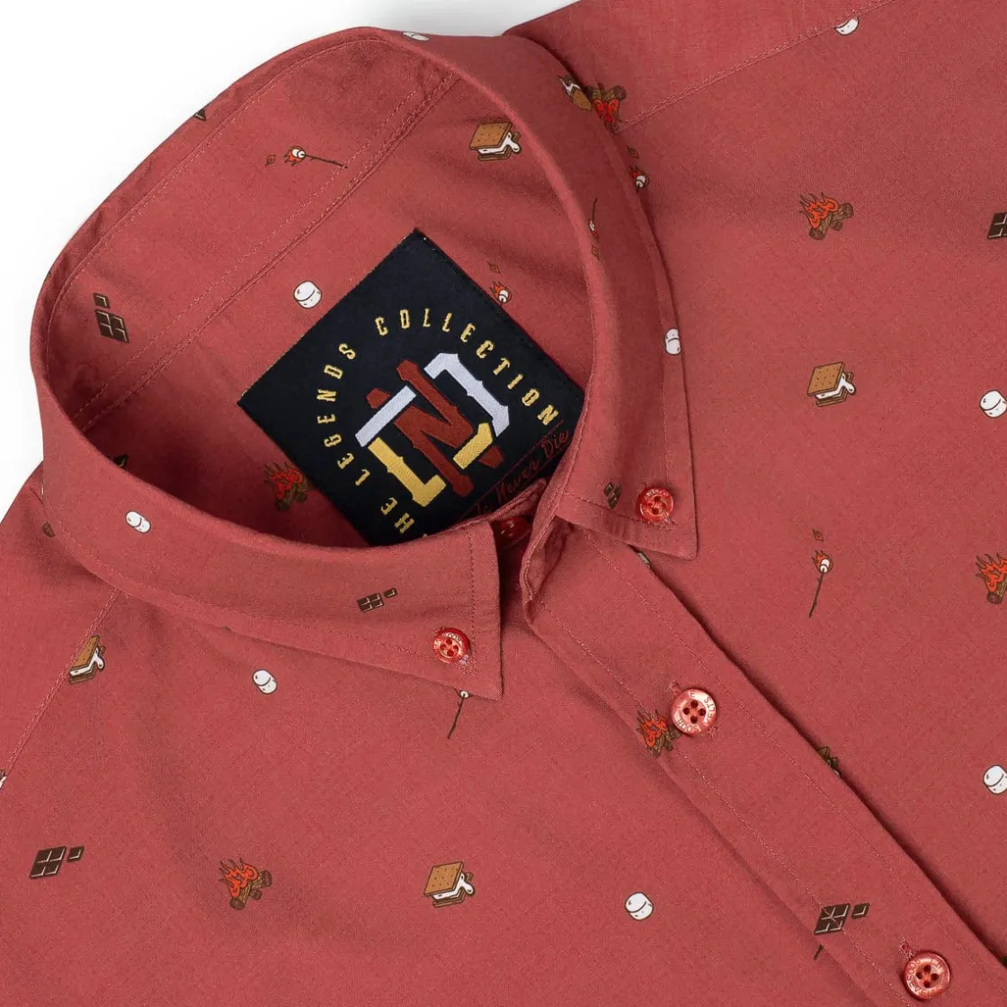 Short Sleeve Shirts|Short Sleeves|RSVLTS S'more What? – KUNUFLEX Short Sleeve Shirt (Legends Edition)