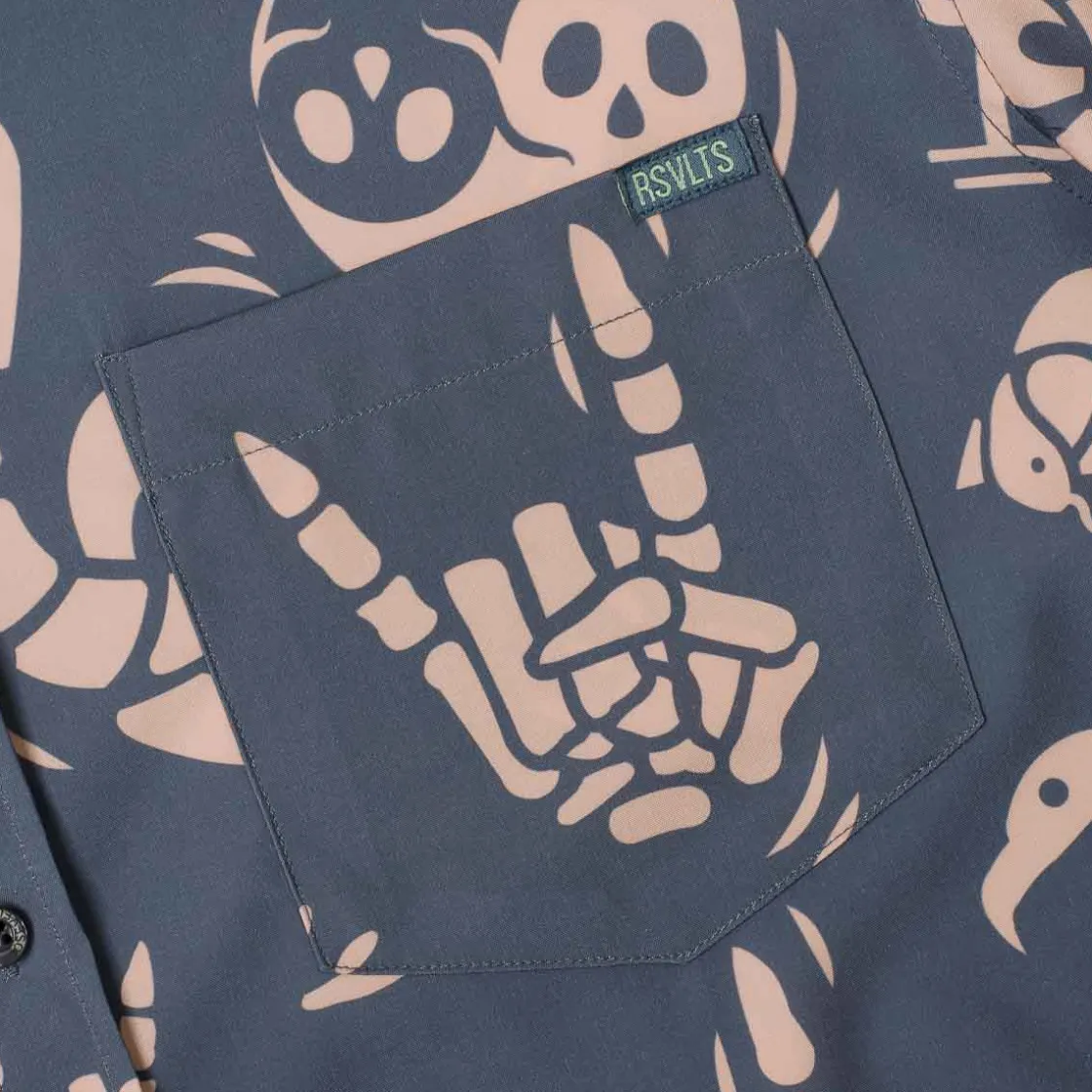 Short Sleeve Shirts|Matching Sets|RSVLTS Snakes, Skulls, and Sunsets – KUNUFLEX Short Sleeve Shirt