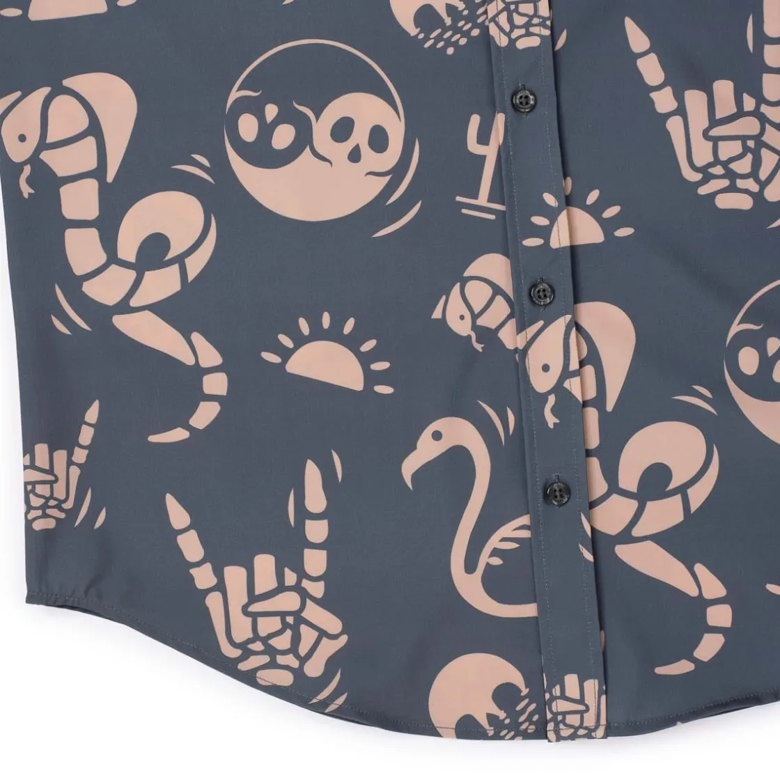 Short Sleeve Shirts|Matching Sets|RSVLTS Snakes, Skulls, and Sunsets – KUNUFLEX Short Sleeve Shirt