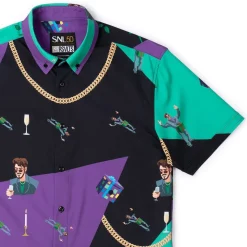 Saturday Night Live|Short Sleeves|Saturday Night Live SNL50 "D in a B" – KUNUFLEX Short Sleeve Shirt