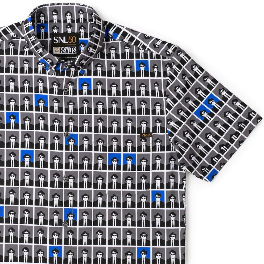 Saturday Night Live|Short Sleeves|Saturday Night Live SNL50 "Jake & Elwood" – KUNUFLEX Short Sleeve Shirt
