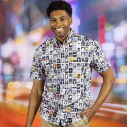 Saturday Night Live|Short Sleeves|Saturday Night Live SNL50 "Live from New York!" – KUNUFLEX Short Sleeve Shirt