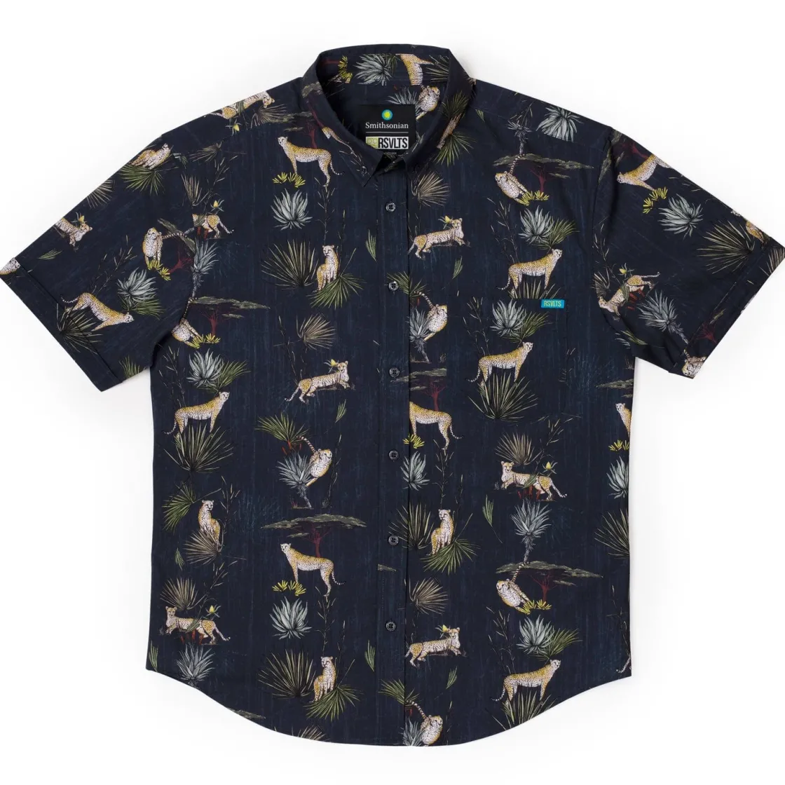Smithsonian|Short Sleeves|Smithsonian "Speed of the Savanna" from ’s National Zoo and Conservation Biology Institute – KUNUFLEX Short Sleeve Shirt