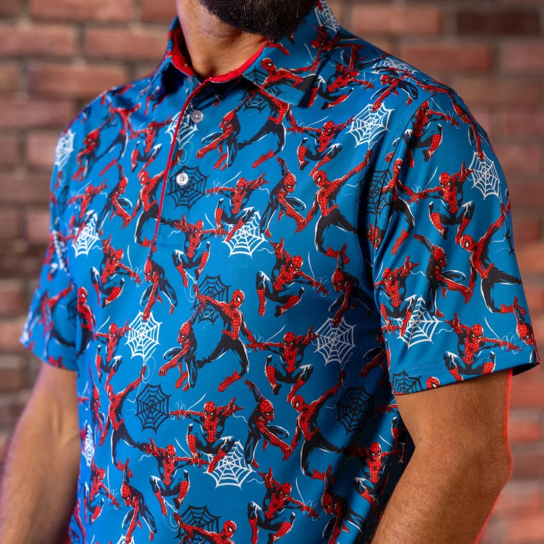 Greatest Hits|Spider-man|Marvel Spider-Man "Web-Slinger" – All-Day Polo