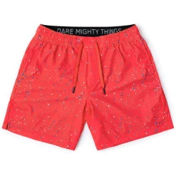 Shorts|Athletic Wear|RSVLTS Splat Damon (Infrared) – V1 Lined Training Shorts