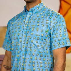 Spongebob|Nickelodeon|Nickelodeon SpongeBob "It's a Giraffe!" – KUNUFLEX Short Sleeve Shirt