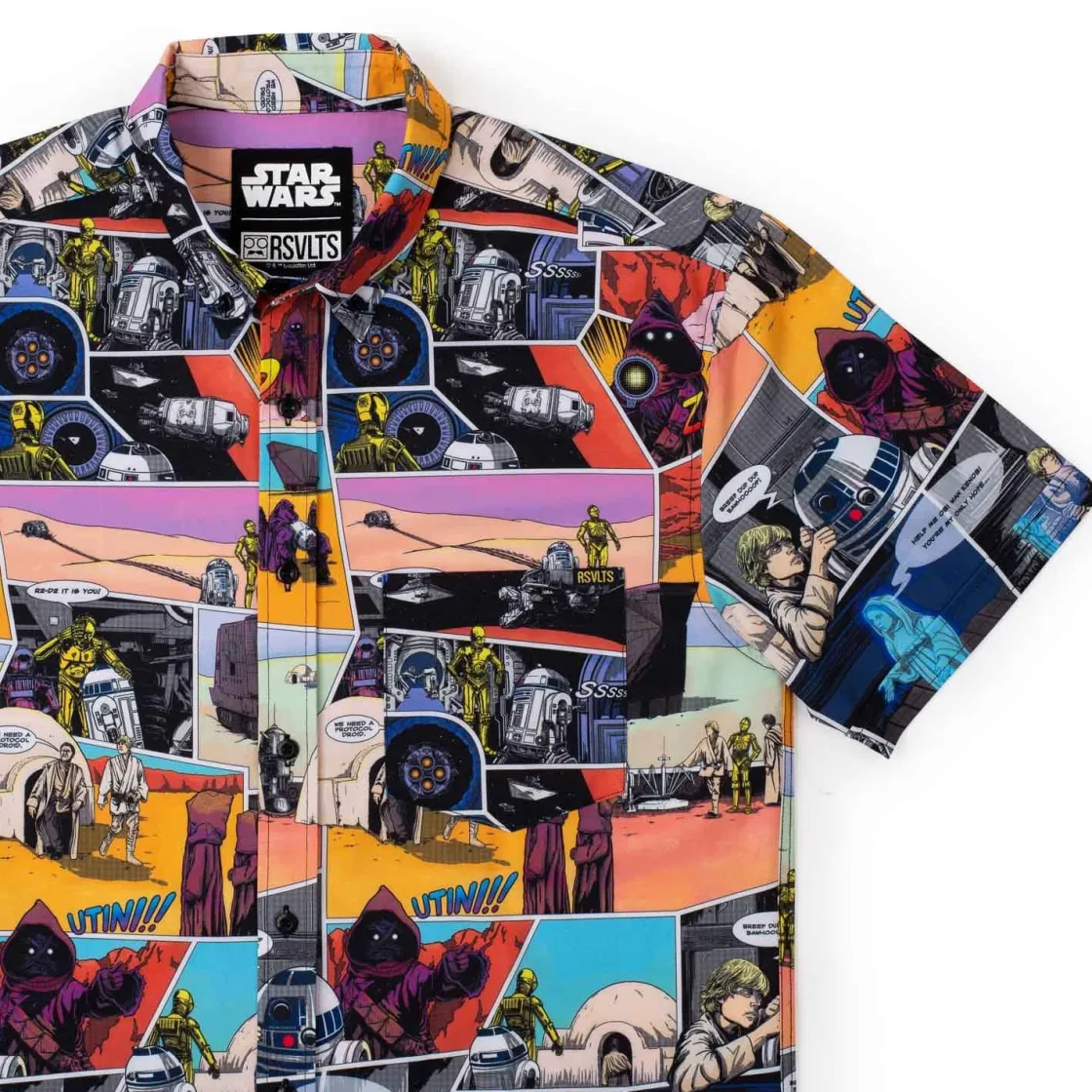 Star Wars|Star Wars|Star Wars ™ "A Droid Story" – KUNUFLEX Short Sleeve Shirt