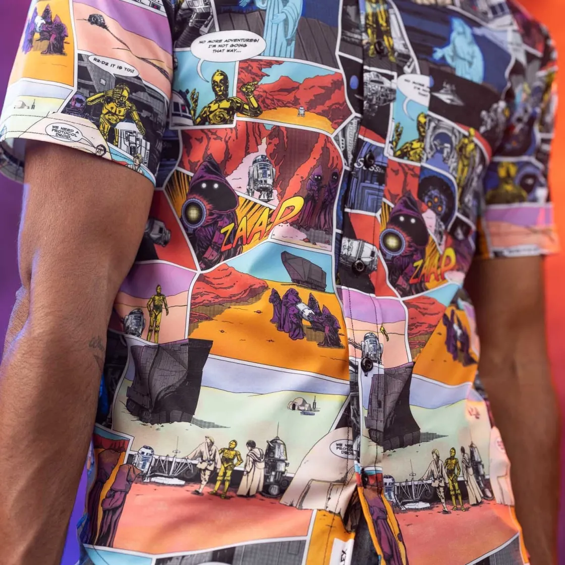 Star Wars|Star Wars|Star Wars ™ "A Droid Story" – KUNUFLEX Short Sleeve Shirt