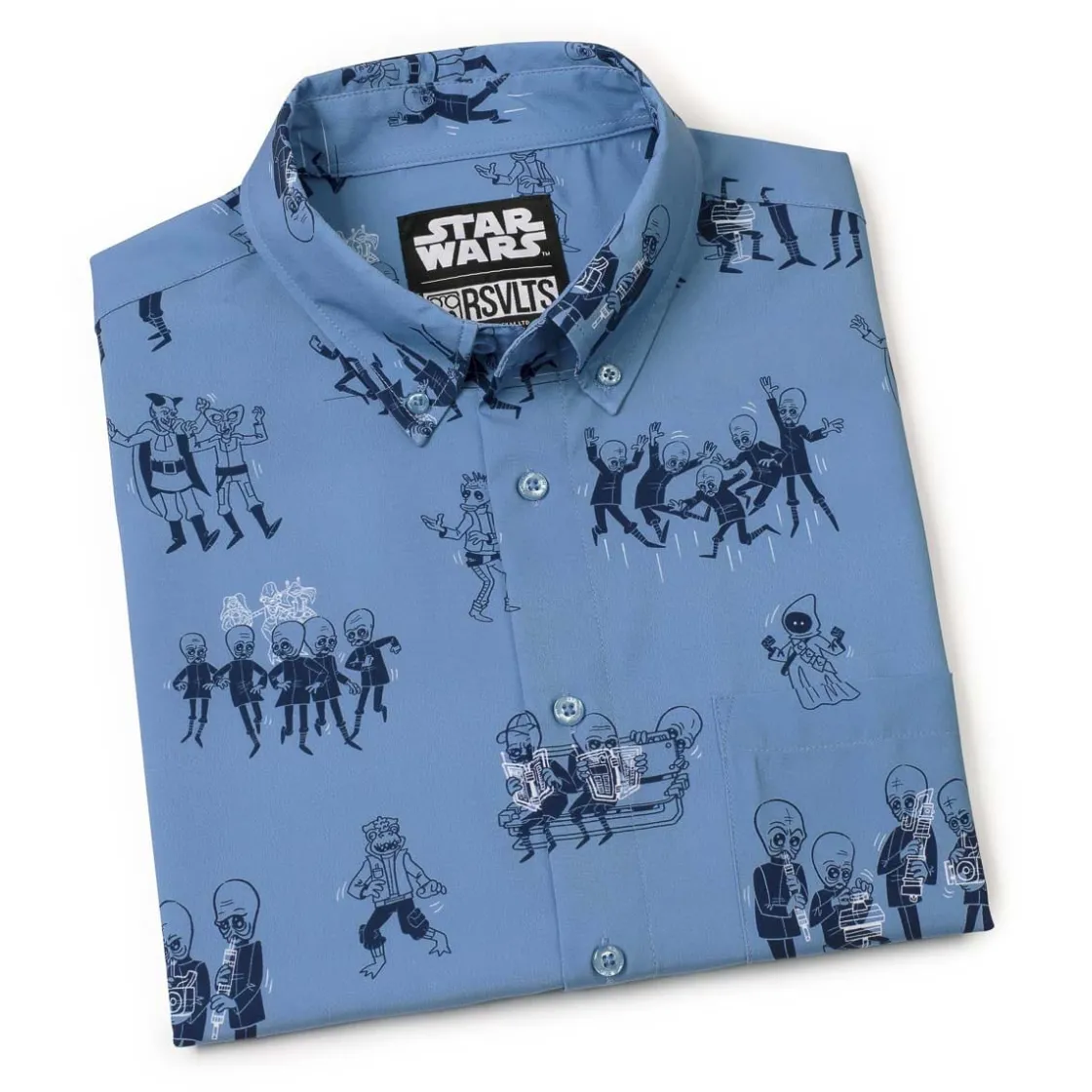 Star Wars|Star Wars|Star Wars ™ "A Hard Day's Node" – KUNUFLEX Short Sleeve Shirt