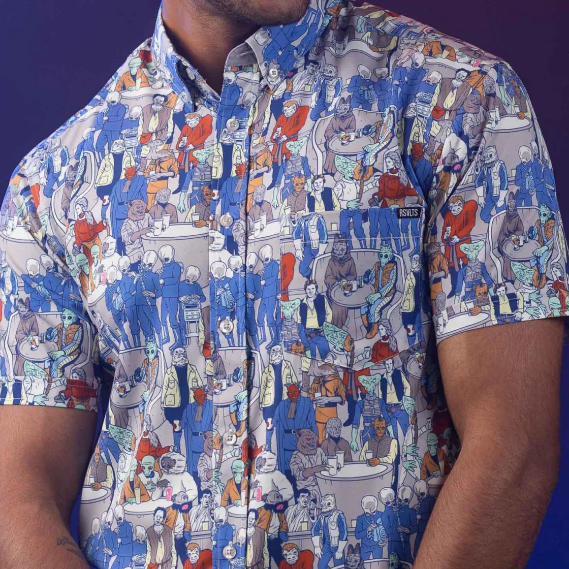 Star Wars|Star Wars|Star Wars ™ "Cantina" – KUNUFLEX Short Sleeve Shirt