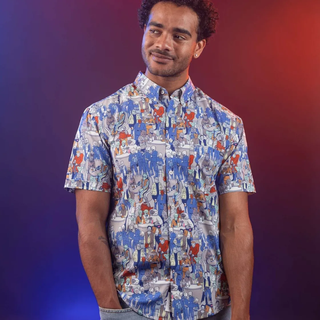 Star Wars|Star Wars|Star Wars ™ "Cantina" – KUNUFLEX Short Sleeve Shirt