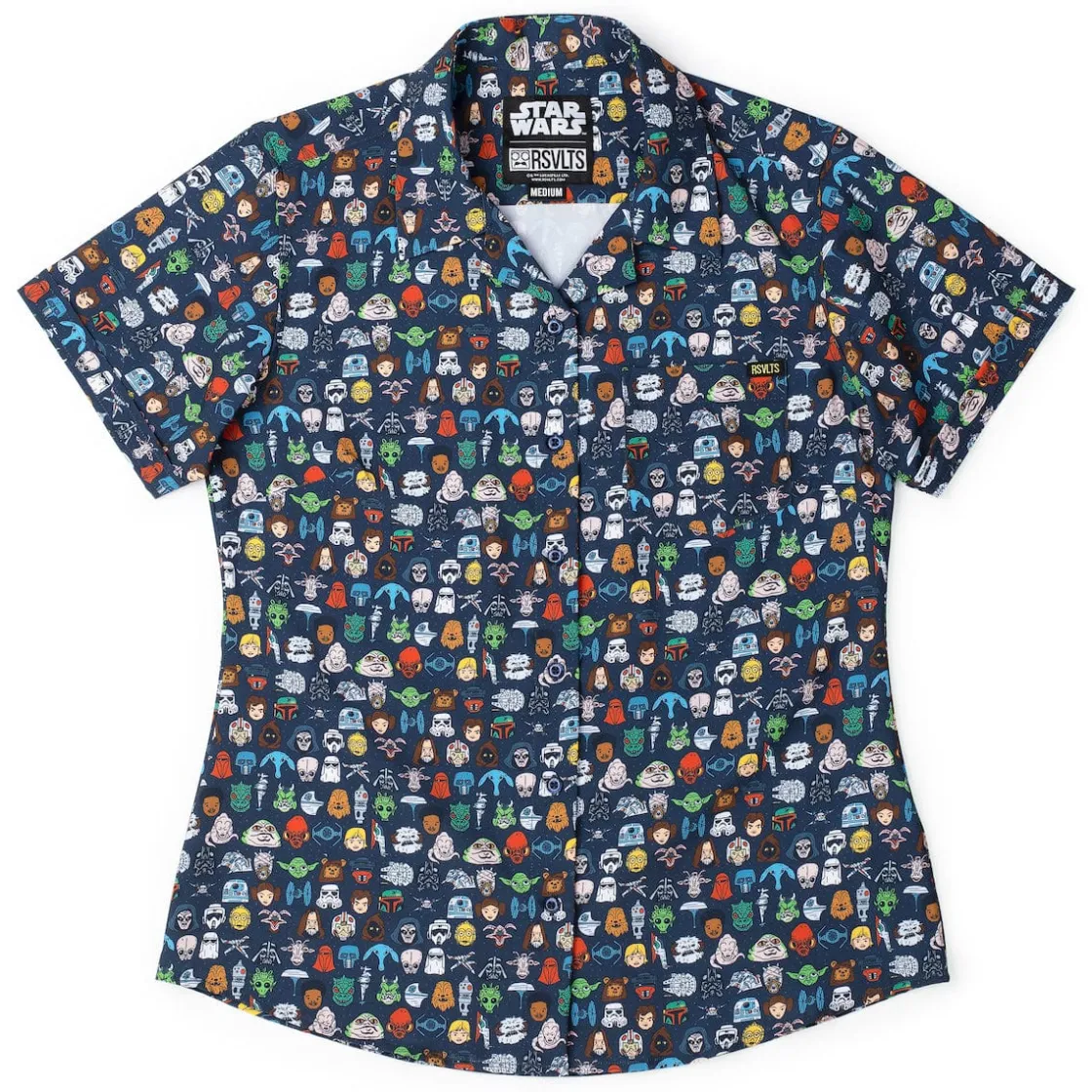 Star Wars|Star Wars|Star Wars ™ "Cartoon Cosmos" – Women's KUNUFLEX Short Sleeve Shirt