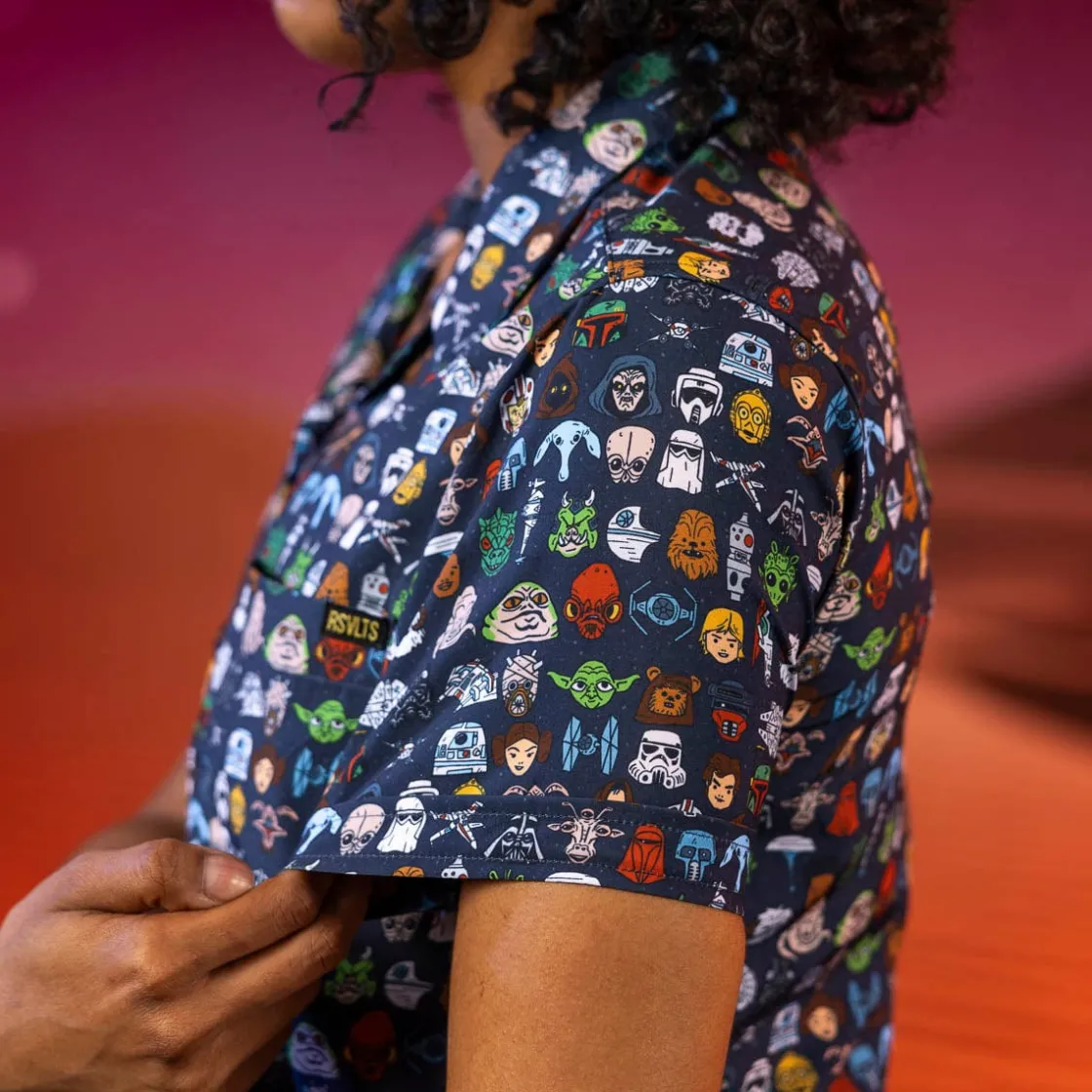 Star Wars|Star Wars|Star Wars ™ "Cartoon Cosmos" – Women's KUNUFLEX Short Sleeve Shirt