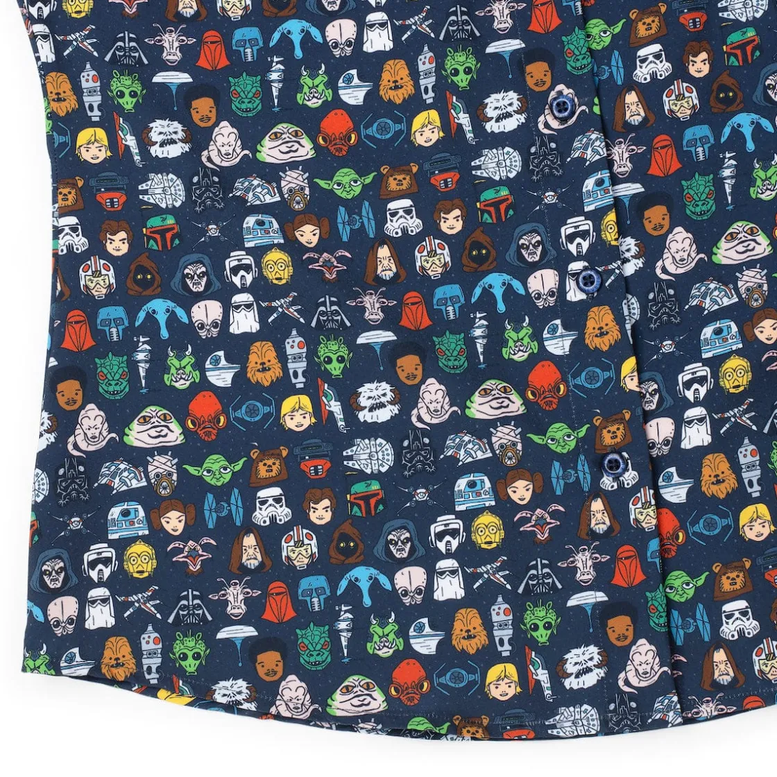 Star Wars|Star Wars|Star Wars ™ "Cartoon Cosmos" – Women's KUNUFLEX Short Sleeve Shirt