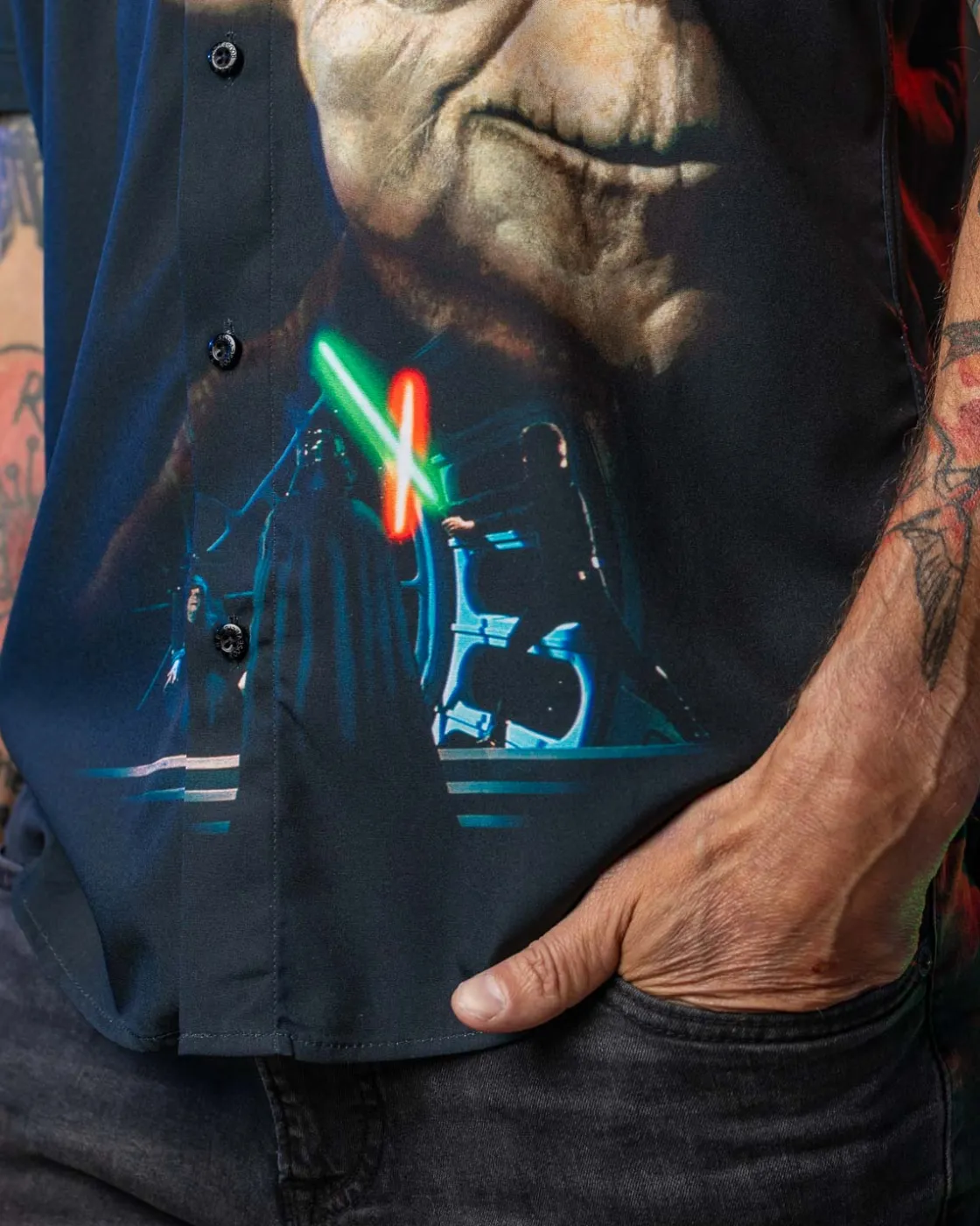 Star Wars|Star Wars|Star Wars ™ "Do or Do Not" – KUNUFLEX Short Sleeve Shirt