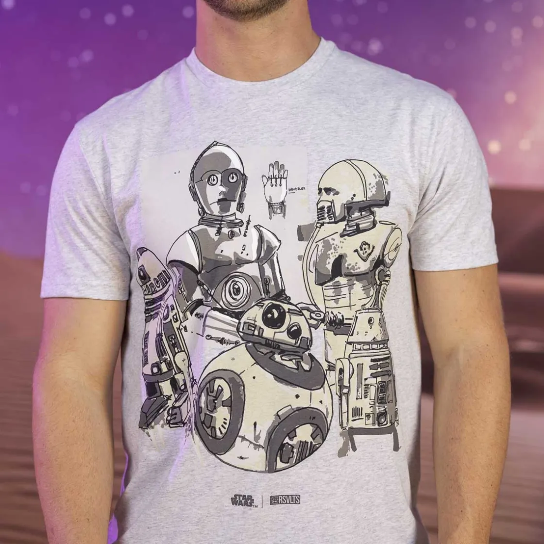 Star Wars|Star Wars|Star Wars ™ "Droid Drawings" – Crewneck Tee