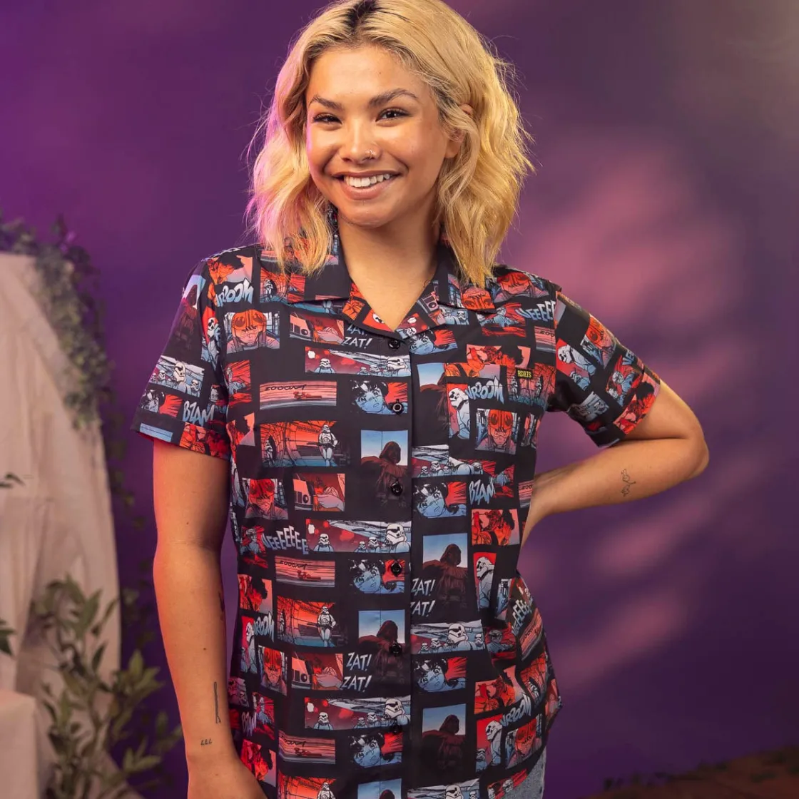 Star Wars|Star Wars|Star Wars ™ "From a Certain Point of View" – Women's KUNUFLEX Short Sleeve Shirt