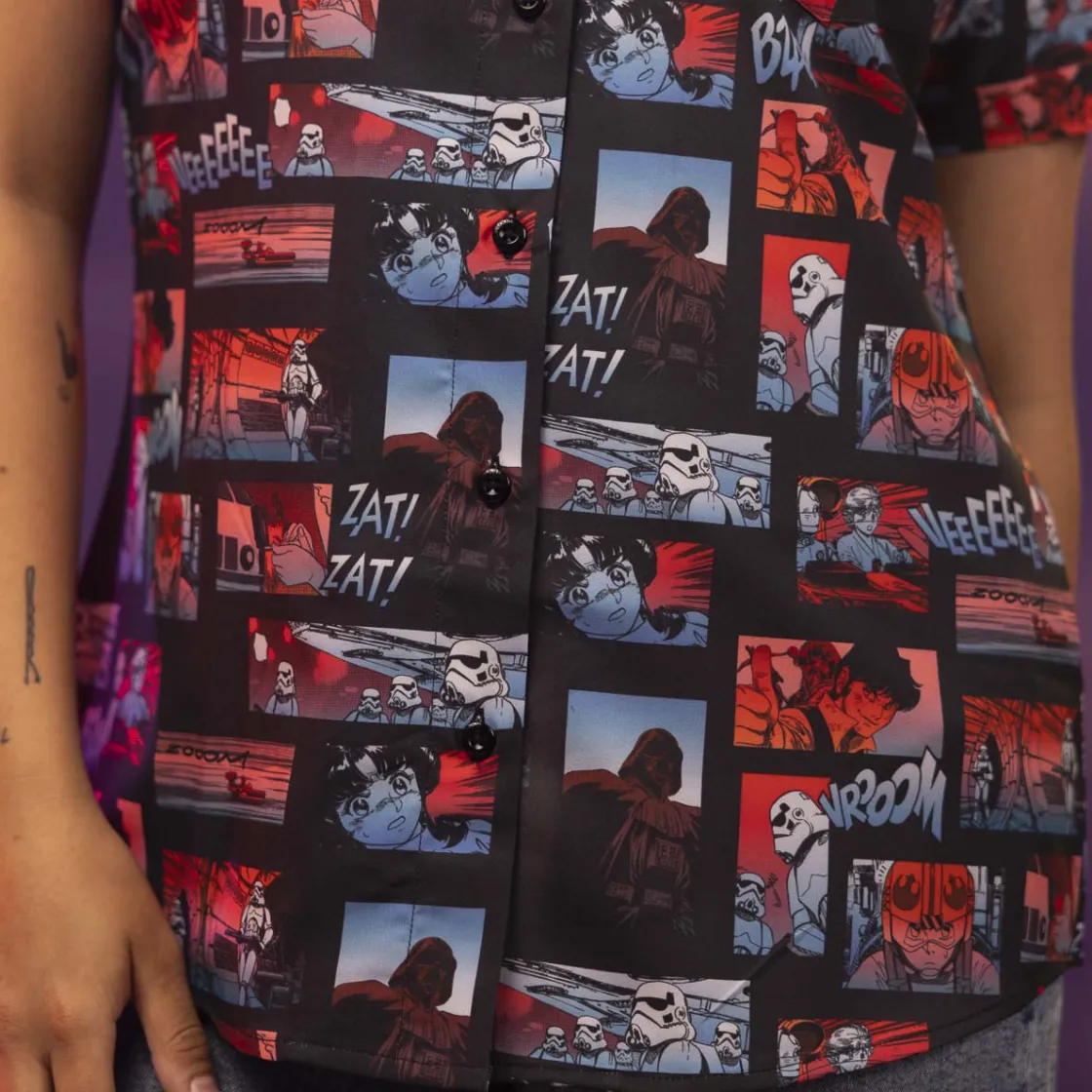 Star Wars|Star Wars|Star Wars ™ "From a Certain Point of View" – Women's KUNUFLEX Short Sleeve Shirt