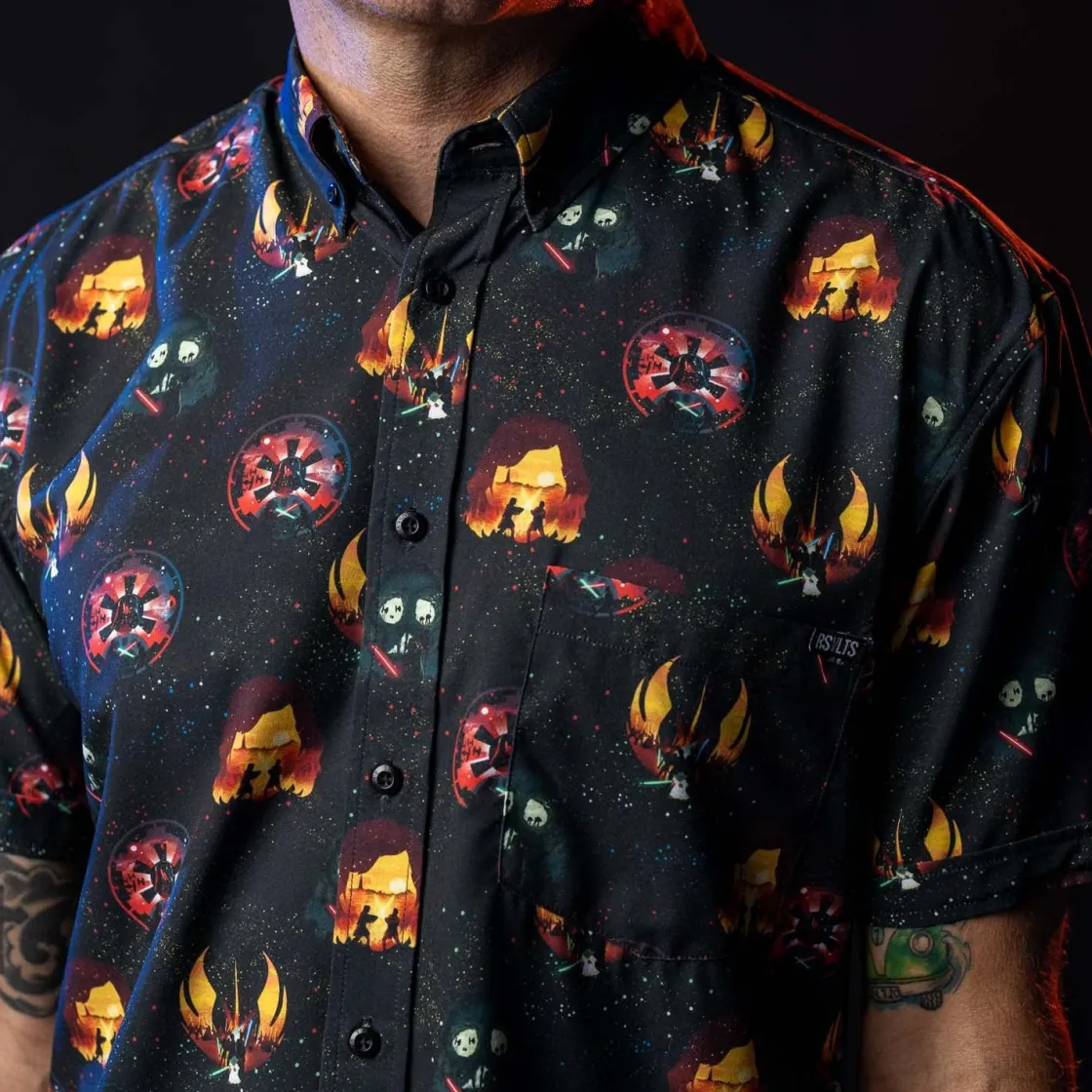 Paging Mr. Morrow|Star Wars|Star Wars ™ "Journey to the Dark Side" – KUNUFLEX Short Sleeve Shirt