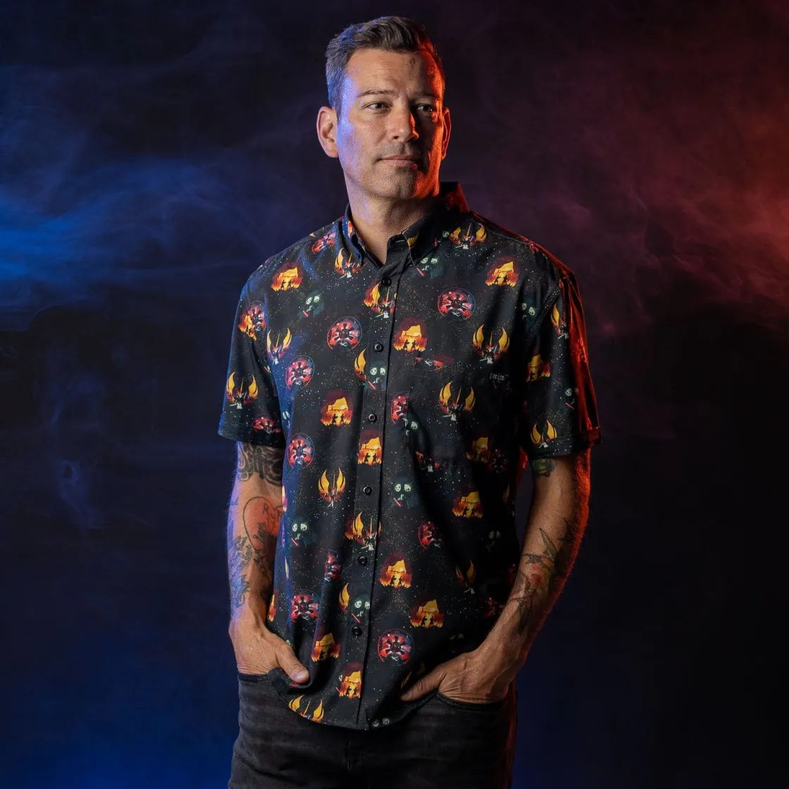 Paging Mr. Morrow|Star Wars|Star Wars ™ "Journey to the Dark Side" – KUNUFLEX Short Sleeve Shirt