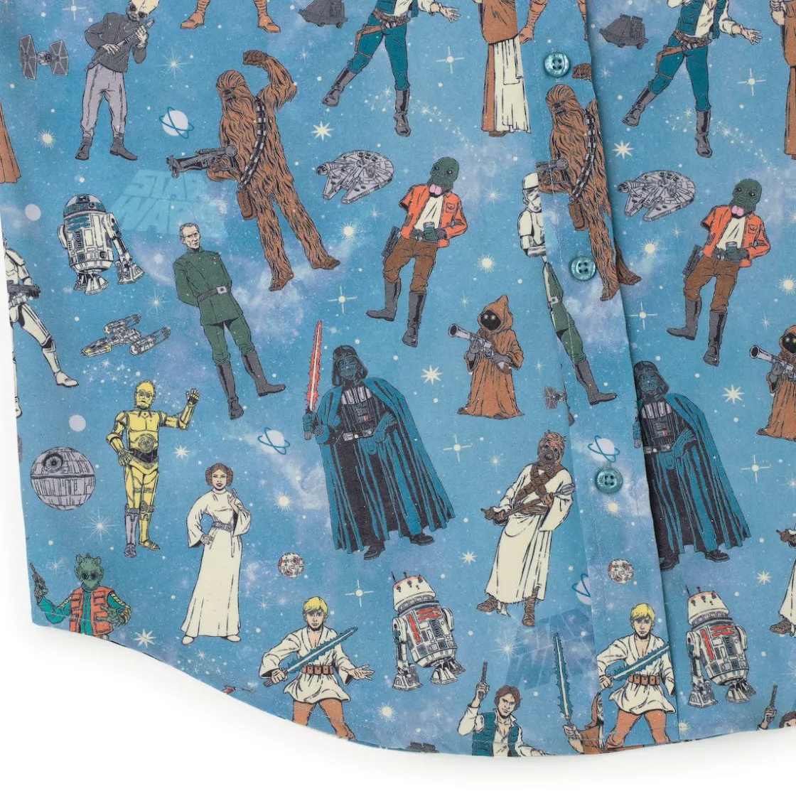 Star Wars|Star Wars|Star Wars ™ "Retro ‘77" – KUNUFLEX Short Sleeve Shirt