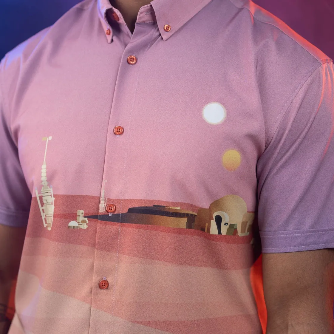 Star Wars|Star Wars|Star Wars ™ "Rising Suns" – KUNUFLEX Short Sleeve Shirt