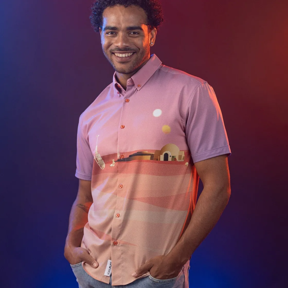 Star Wars|Star Wars|Star Wars ™ "Rising Suns" – KUNUFLEX Short Sleeve Shirt