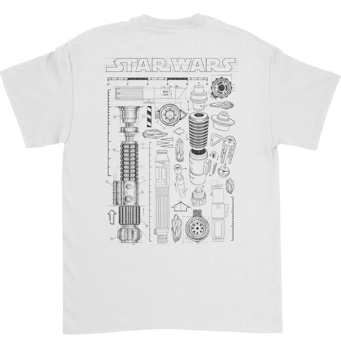 Star Wars|Star Wars|Star Wars ™ "Saber Schematics" – Crewneck Tee