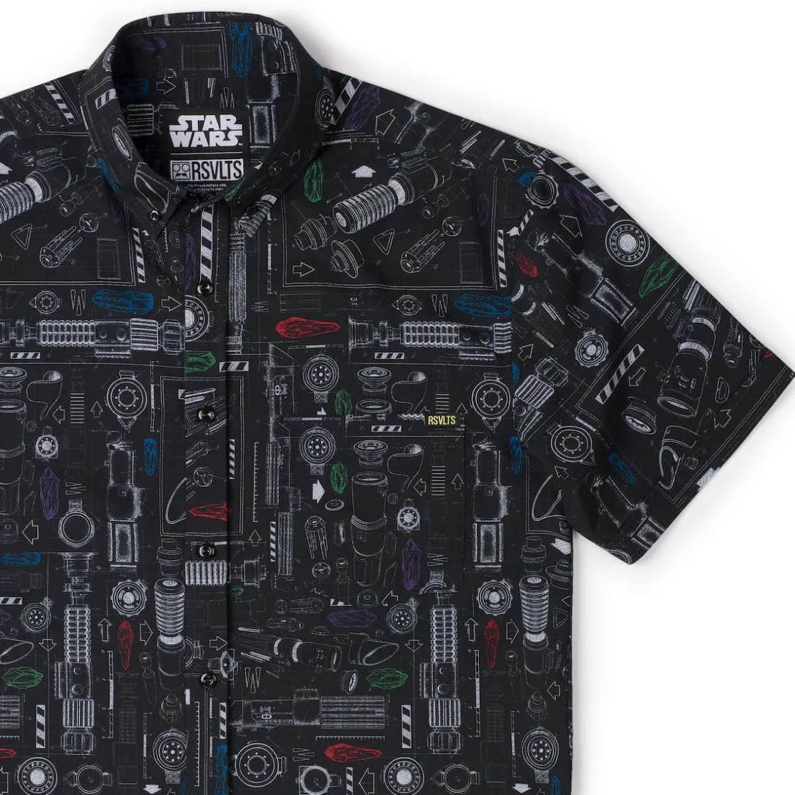 Star Wars|Star Wars|Star Wars ™ "Saber Schematics" – KUNUFLEX Short Sleeve Shirt