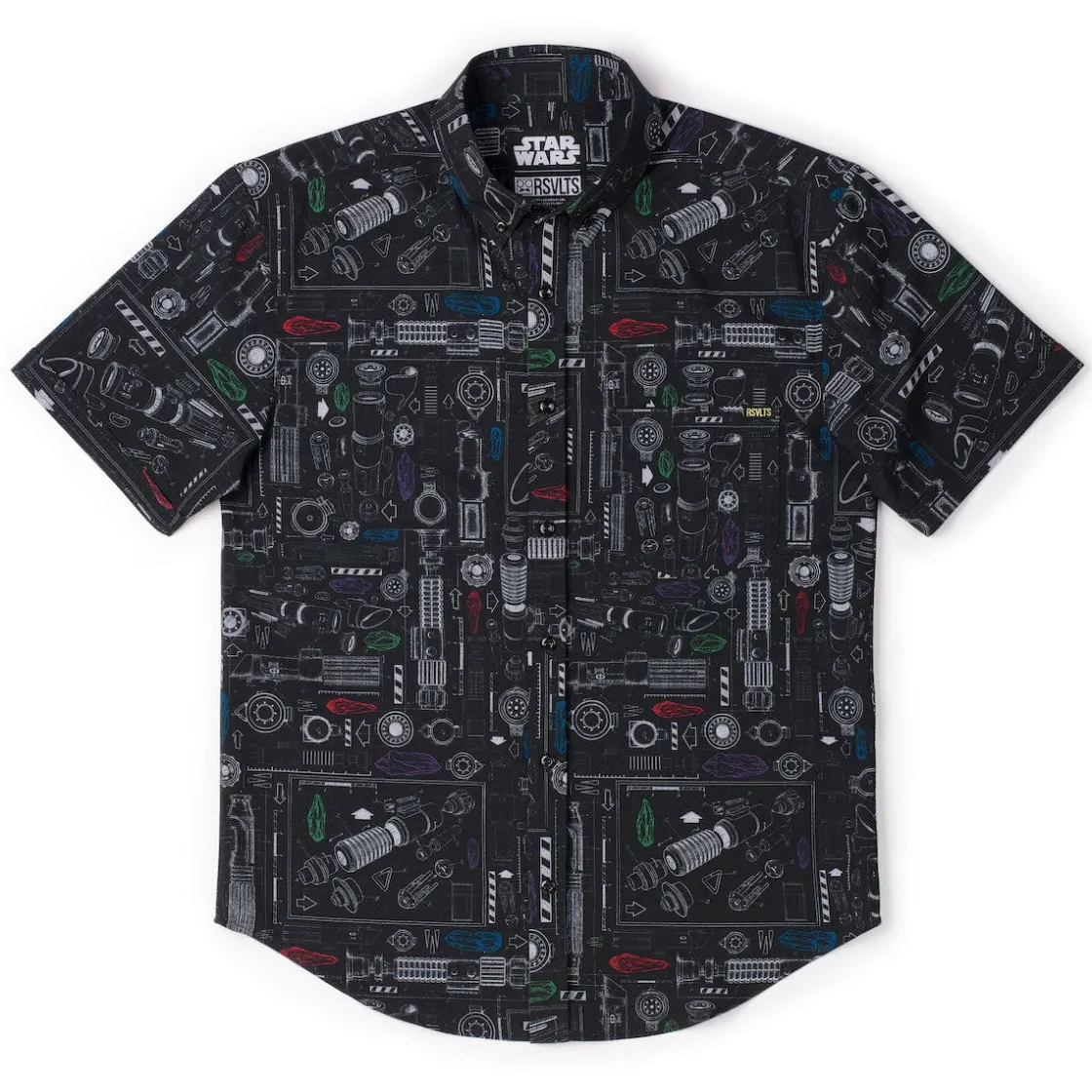 Star Wars|Star Wars|Star Wars ™ "Saber Schematics" – KUNUFLEX Short Sleeve Shirt