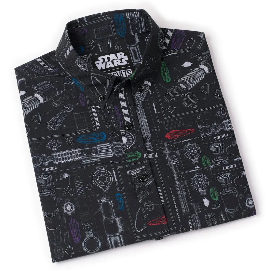 Star Wars|Star Wars|Star Wars ™ "Saber Schematics" – KUNUFLEX Short Sleeve Shirt