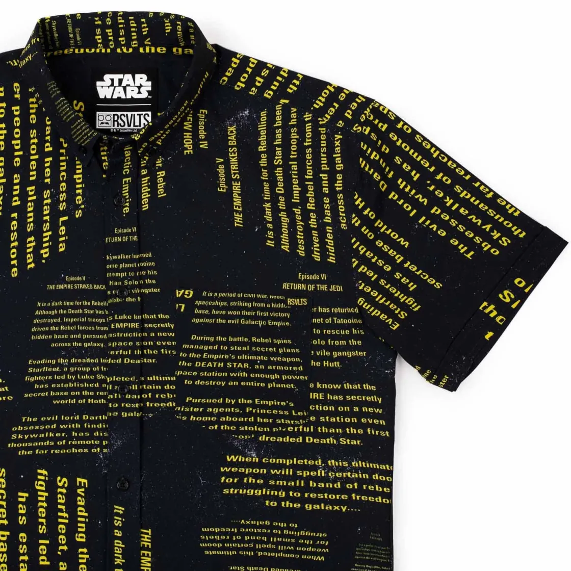 Star Wars|Star Wars|Star Wars ™ "The Crawl" – KUNUFLEX Short Sleeve Shirt