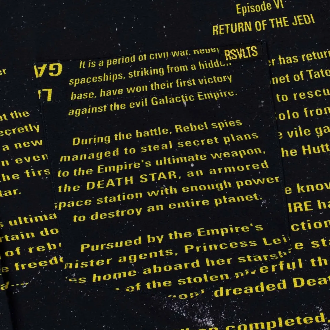 Star Wars|Star Wars|Star Wars ™ "The Crawl" – KUNUFLEX Short Sleeve Shirt
