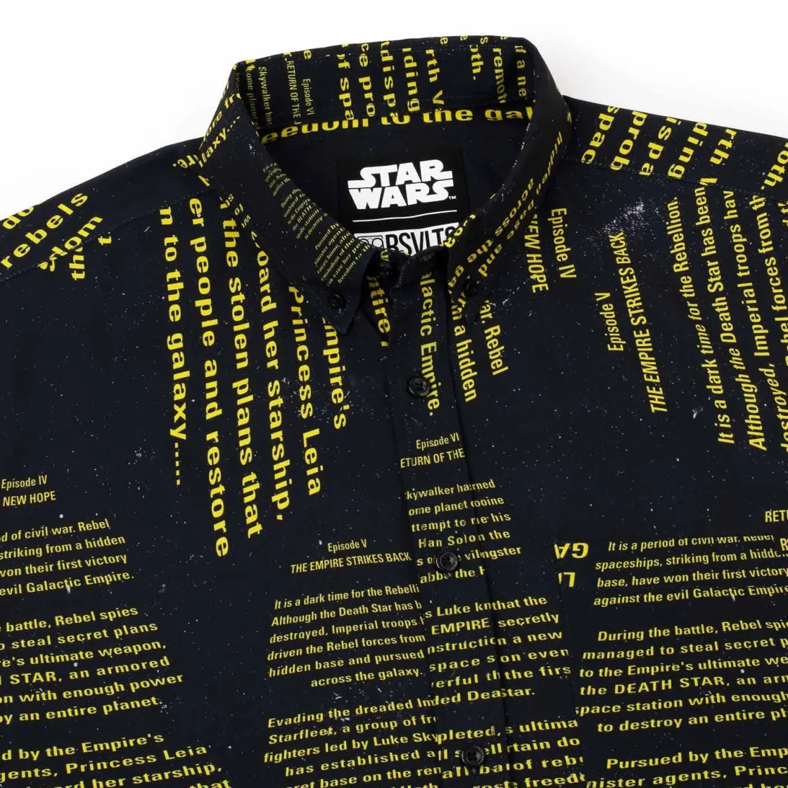 Star Wars|Star Wars|Star Wars ™ "The Crawl" – KUNUFLEX Short Sleeve Shirt