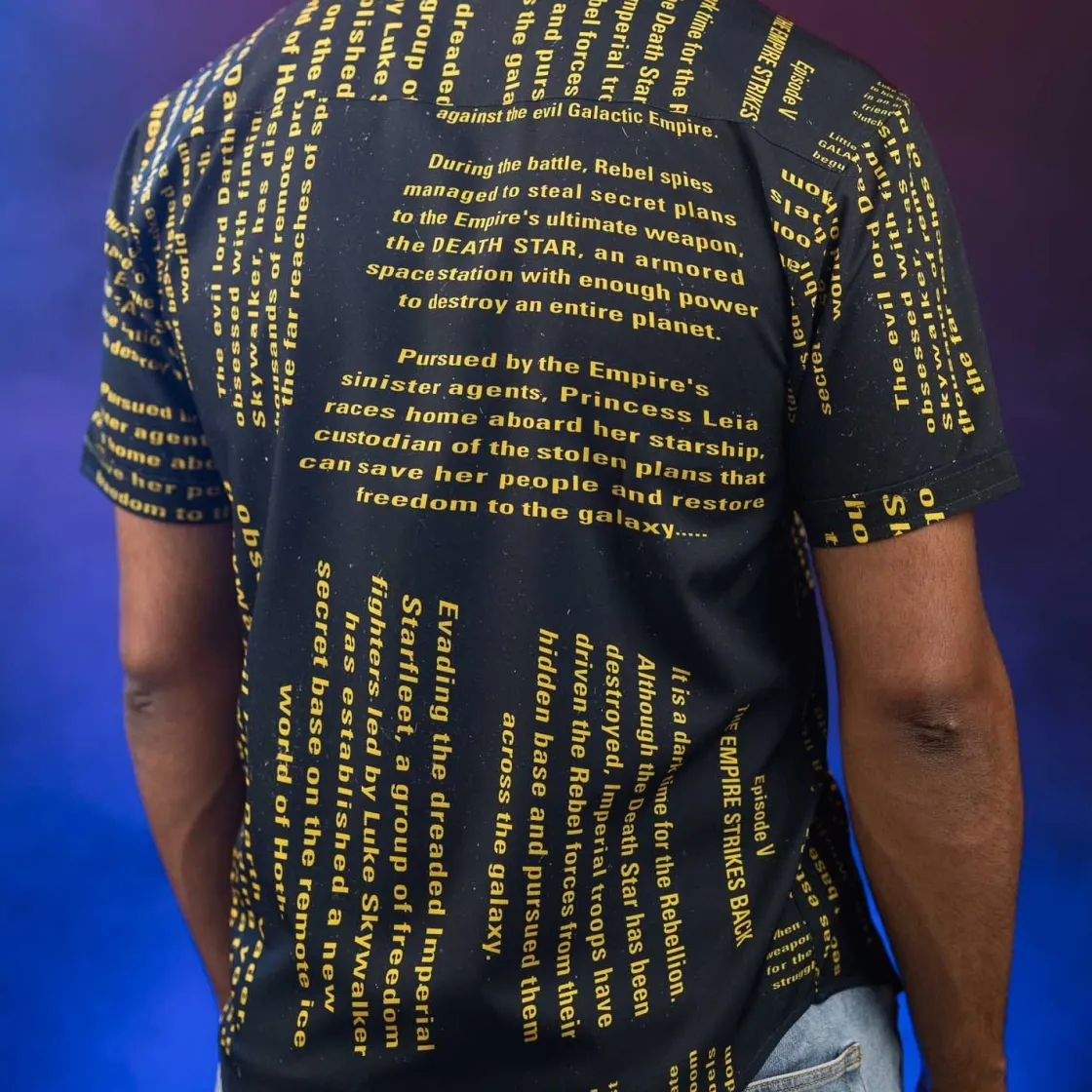 Star Wars|Star Wars|Star Wars ™ "The Crawl" – KUNUFLEX Short Sleeve Shirt