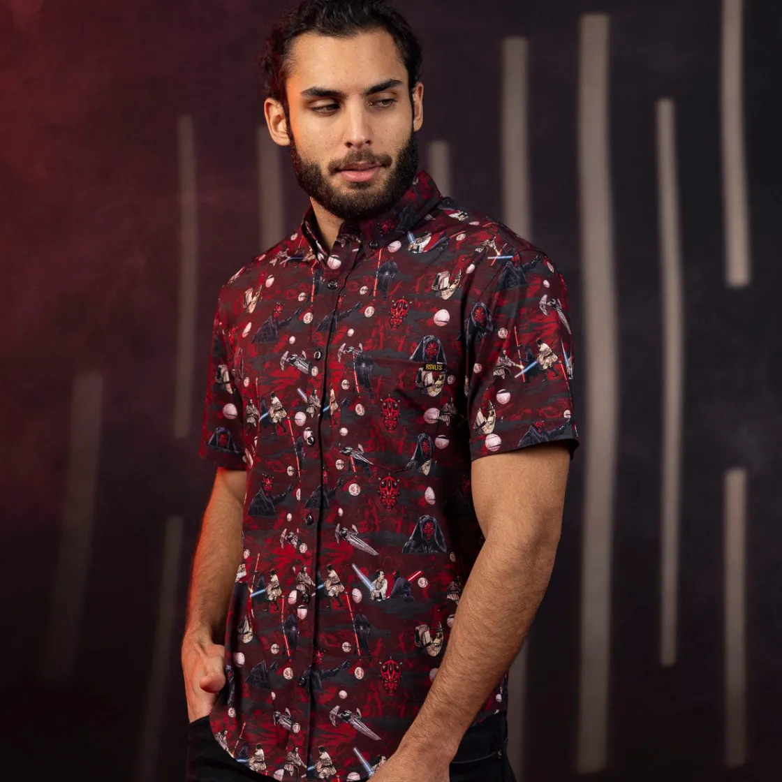 Star Wars|Star Wars|Star Wars ™ "The Force and the Phantom" – KUNUFLEX Short Sleeve Shirt