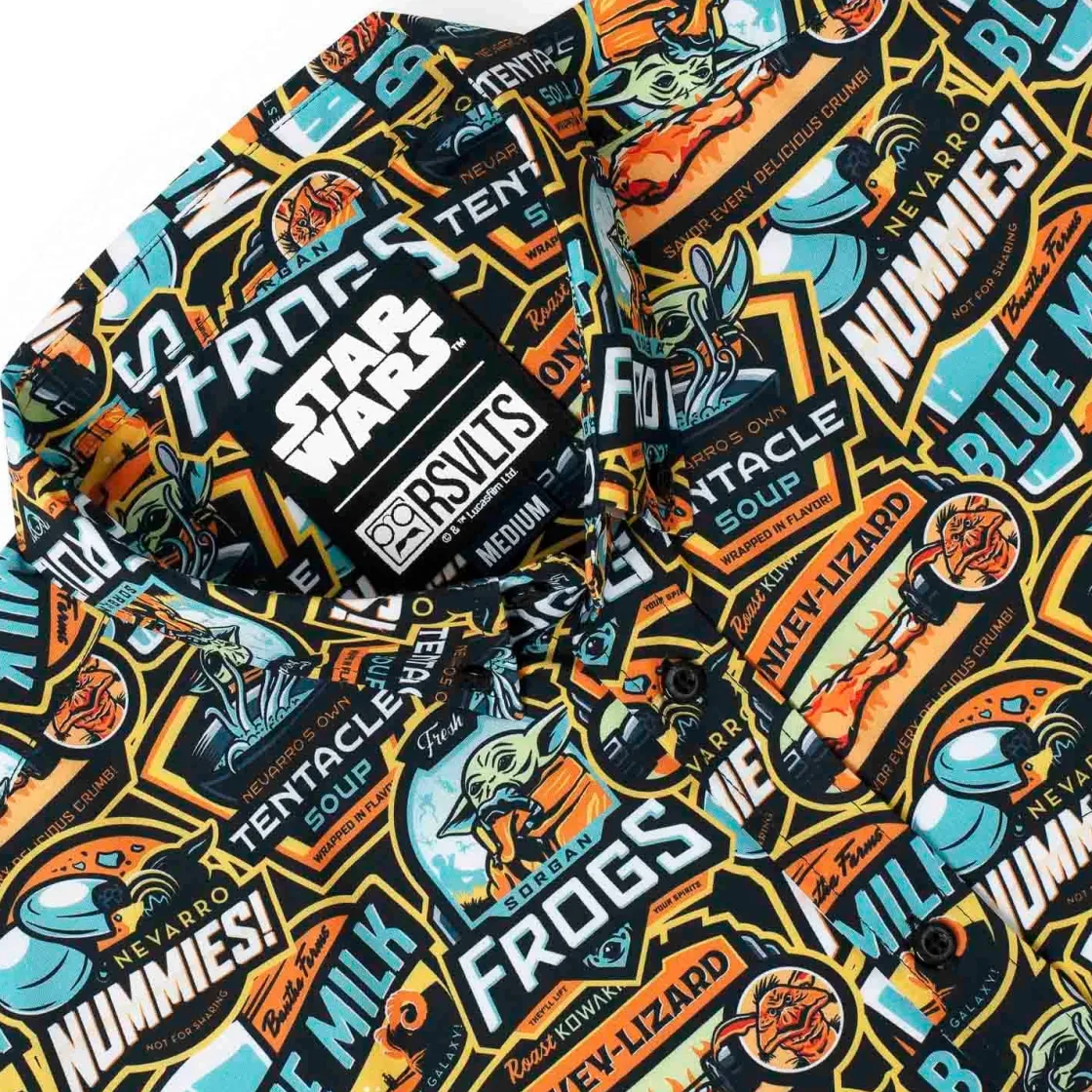 The Mandalorian|Star Wars|Star Wars ™ The Mandalorian™ “Mandolicious” – KUNUFLEX Short Sleeve Shirt