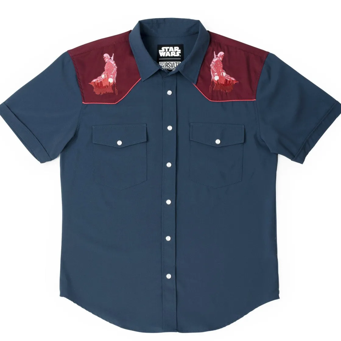 The Mandalorian|Star Wars|Star Wars ™ The Mandalorian™ "Warm or Cold” – Roper Short Sleeve Shirt