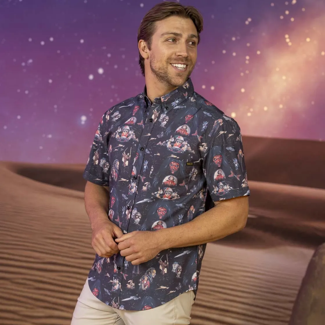 Star Wars|Star Wars|Star Wars ™ "The Phantom Menace" – KUNUFLEX Short Sleeve Shirt