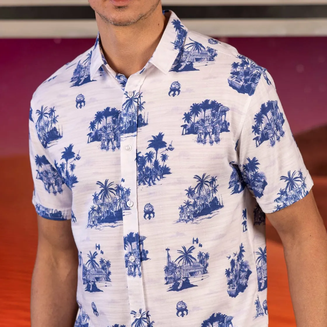 Star Wars|Star Wars|Star Wars ™ "Tide of the Battle" – Bamboo Short Sleeve Shirt