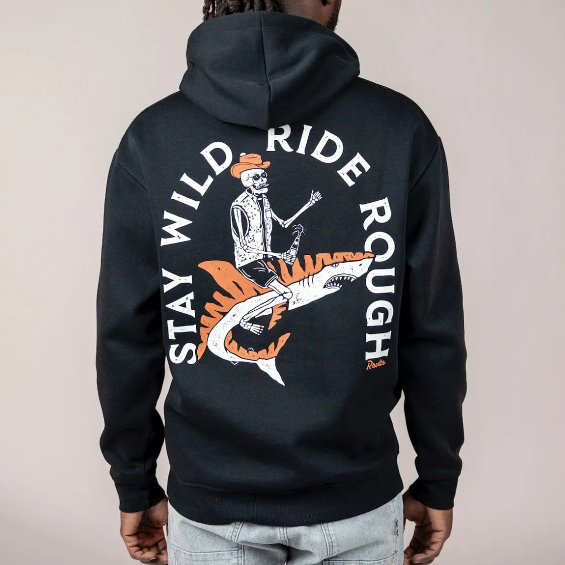 Sweatshirts|Outerwear|RSVLTS Stay Wild Tiger Shark – Classic Hoodie