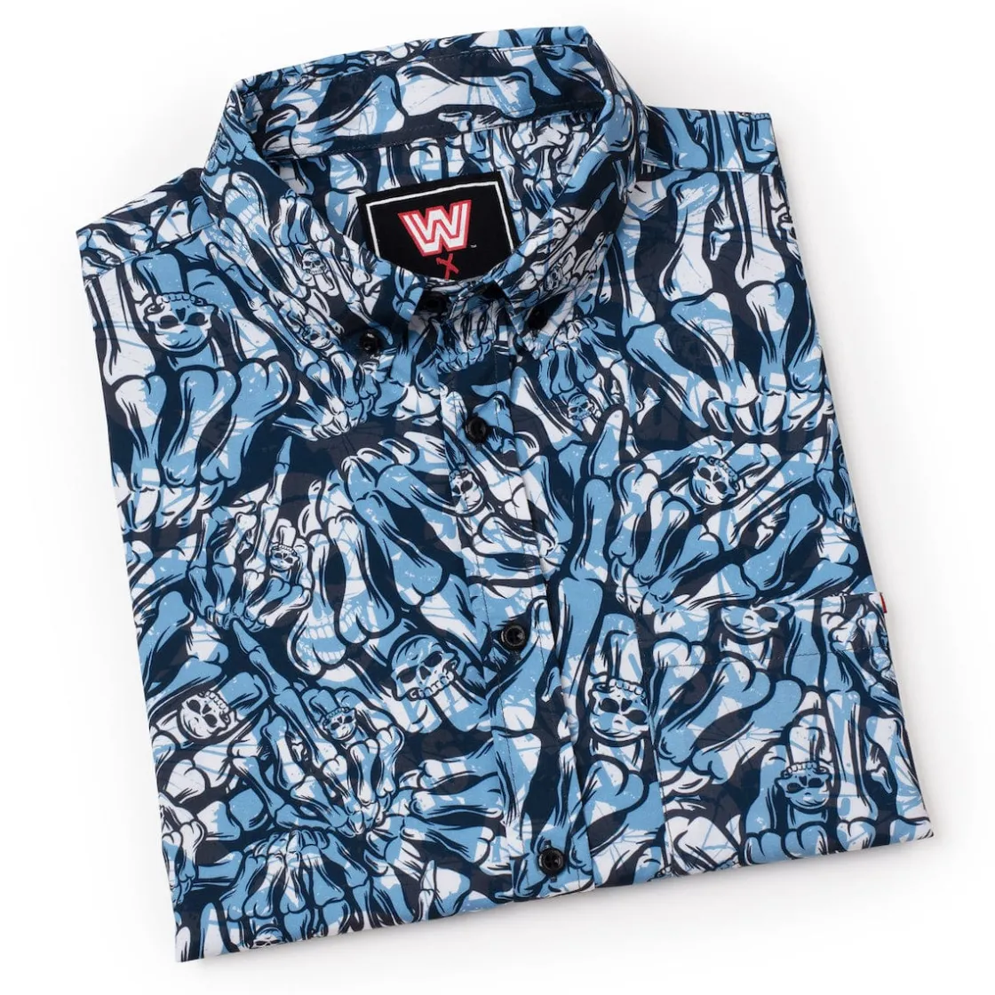 Wwe|Americana|WWE Stone Cold Steve Austin "Stone Cold Salute" – KUNUFLEX Short Sleeve Shirt